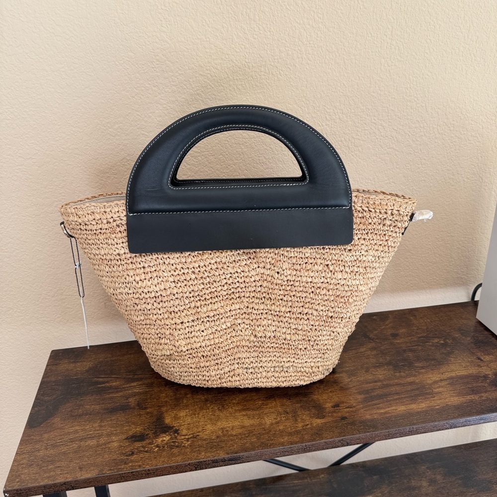 Jason Wu Rose Straw Tote Bag - Picture 7 of 13